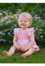 Mabel & Honey Mabel & Honey- Watermelon Sugar Romper