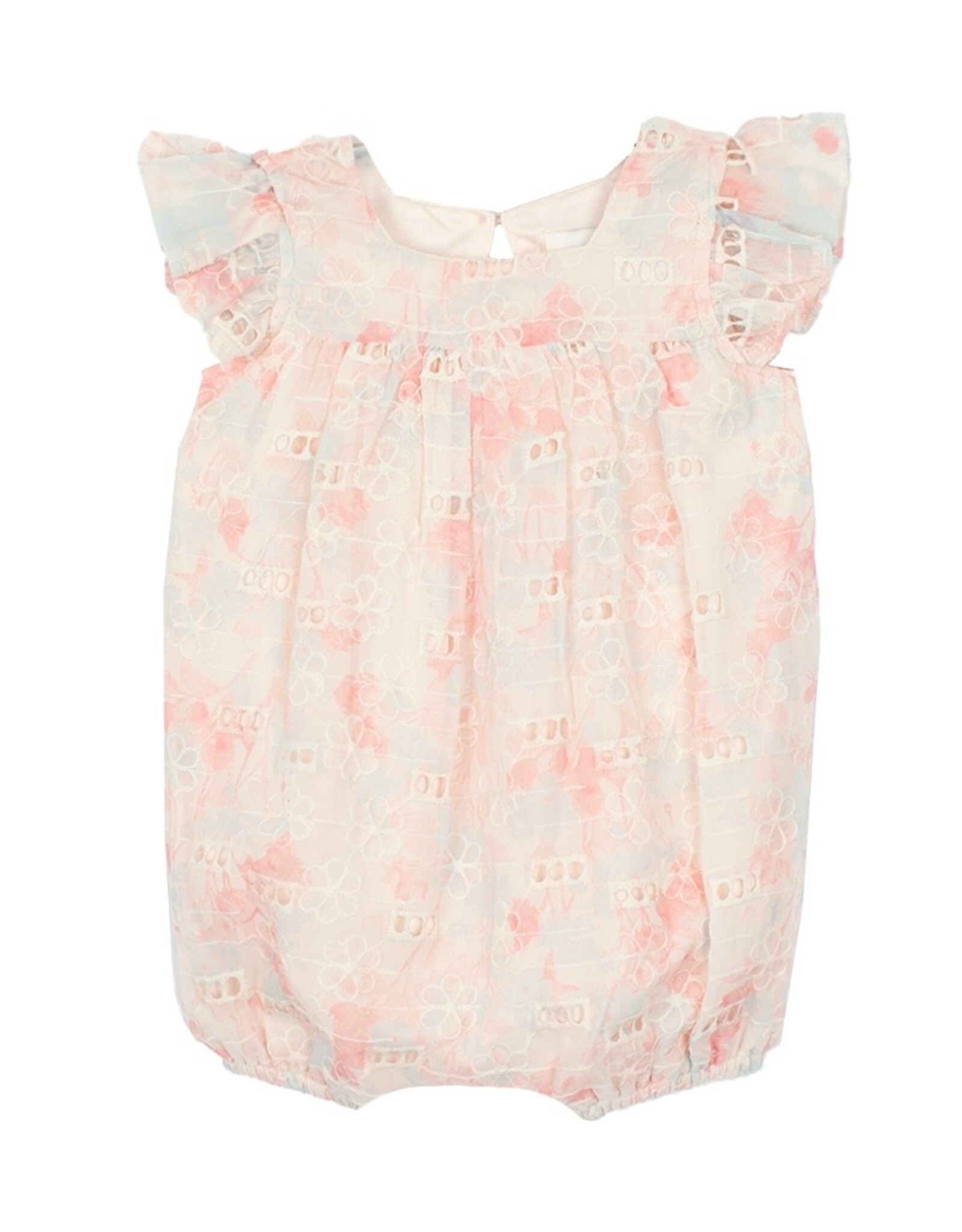 Isobella & Chloe Isobella & Chloe- Rasberry Crème Romper