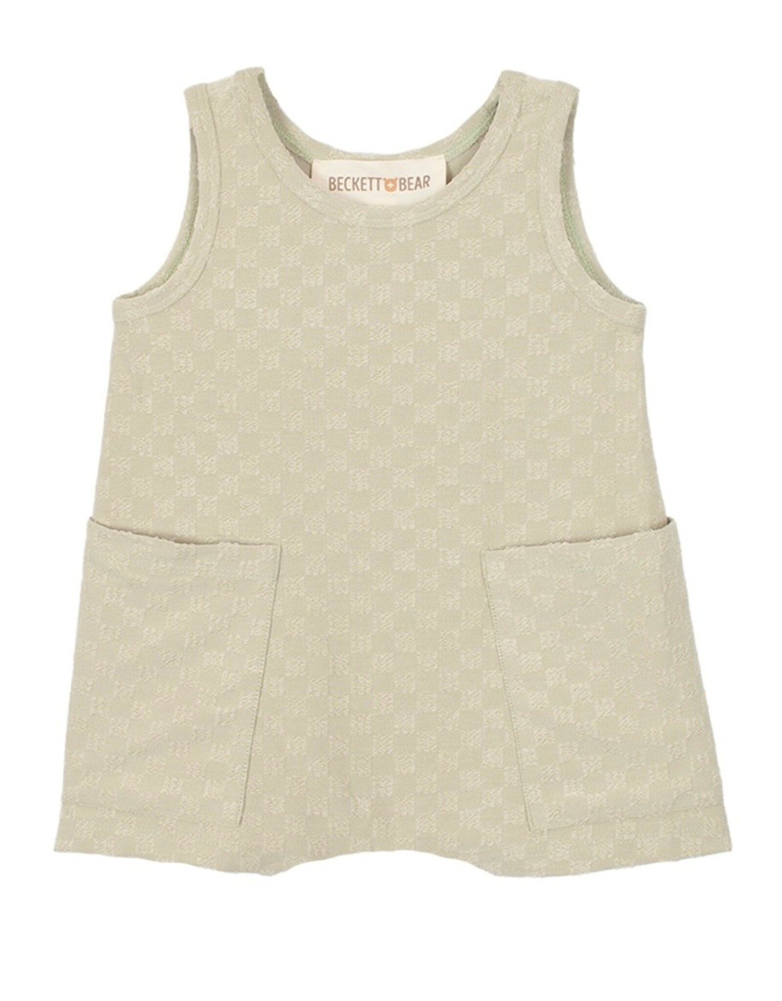 Mabel & Honey Mabel & Honey- Check It Out Green Romper