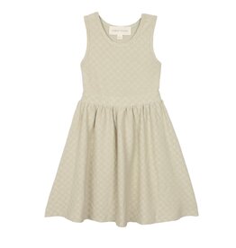 Mabel & Honey Mabel & Honey- Check It Out Green Dress