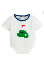 Mudpie Mud Pie- Boy White Golf Crawler