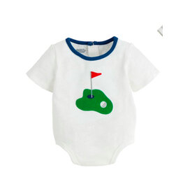 Mudpie Mud Pie- Boy White Golf Crawler