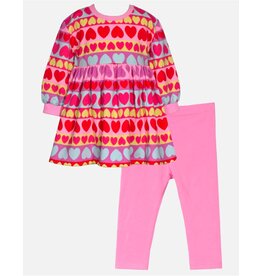 Bonnie  Jean Bonnie Jean- Sweatheart Legging Set