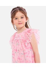 Bonnie  Jean Bonnie Jean- Thea Tiered Flutter Dress