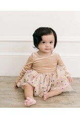 Ollie Jay Ollie Jay- Carly Romper: Confetti Cream
