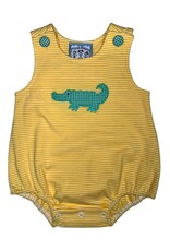 Three Sisters Three Sisters- Alligator Appliqué Boys Bubble