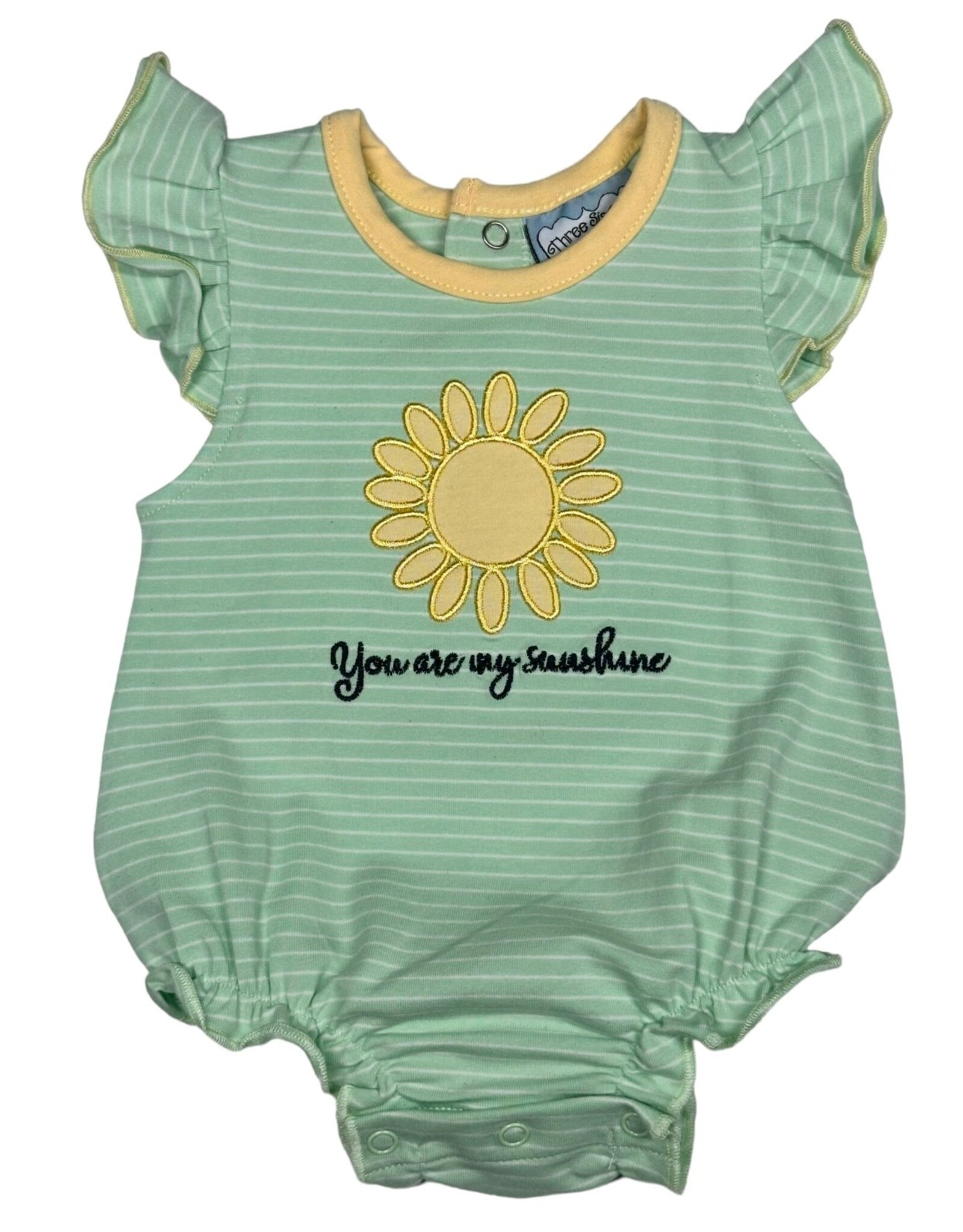 Three Sisters Three Sisters- You Are My Sunshine Romper
