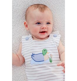 Three Sisters Three Sisters- Duck Applique Boys Bubble