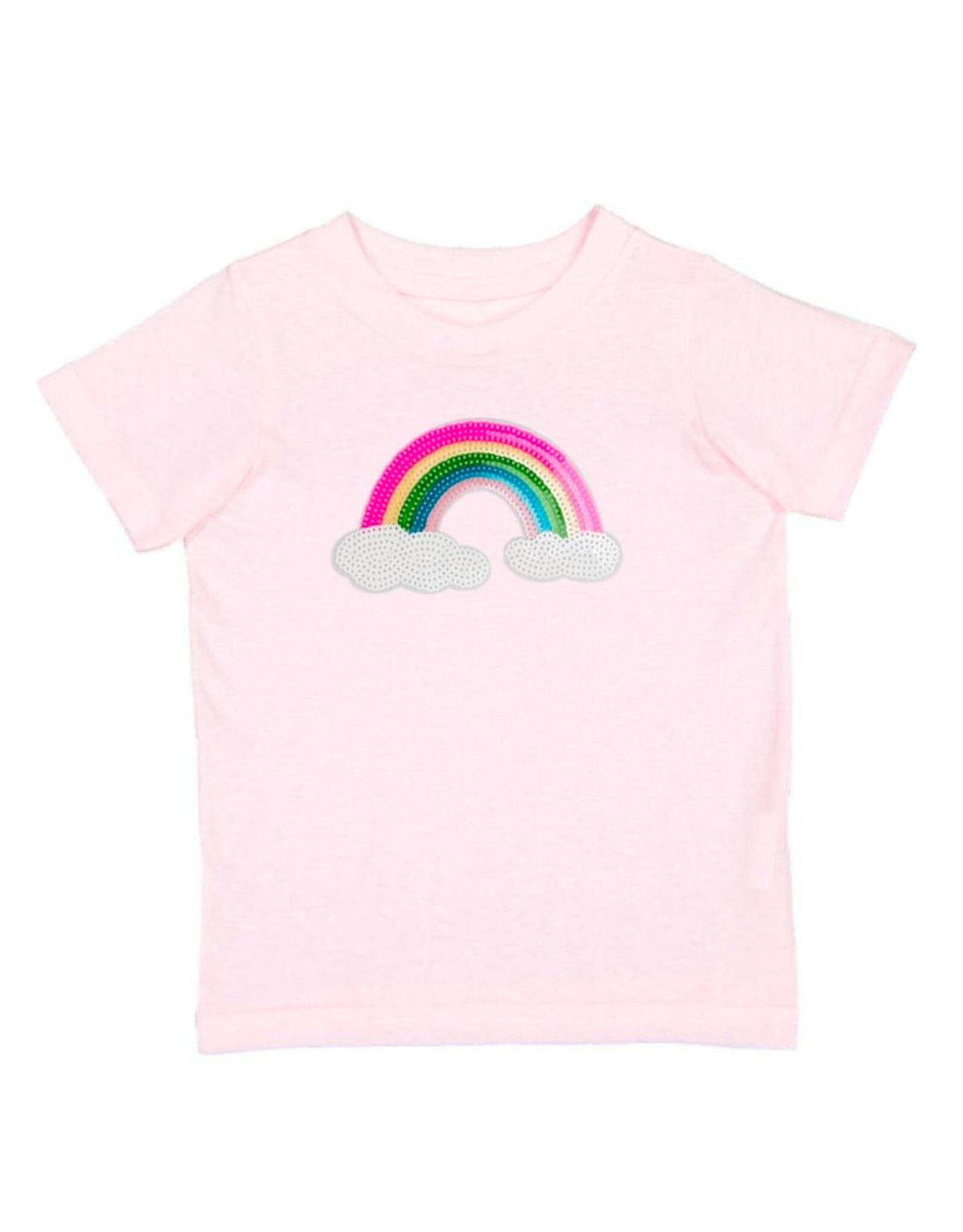 Sweet Wink- Rainbow Sequin Patch Ballet TShirt