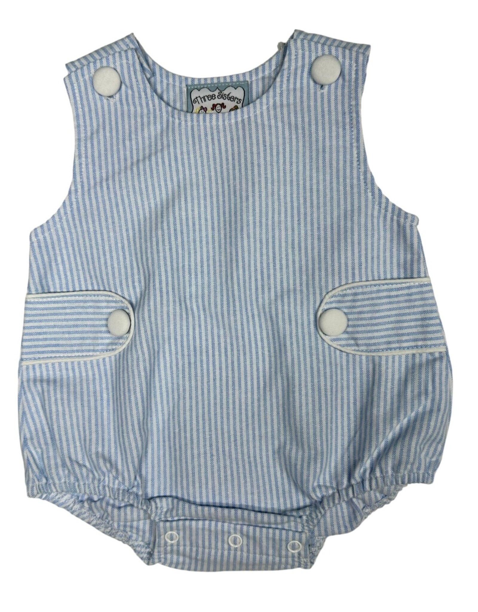 Three Sisters Three Sisters- Blue Stripe Boys Bubble
