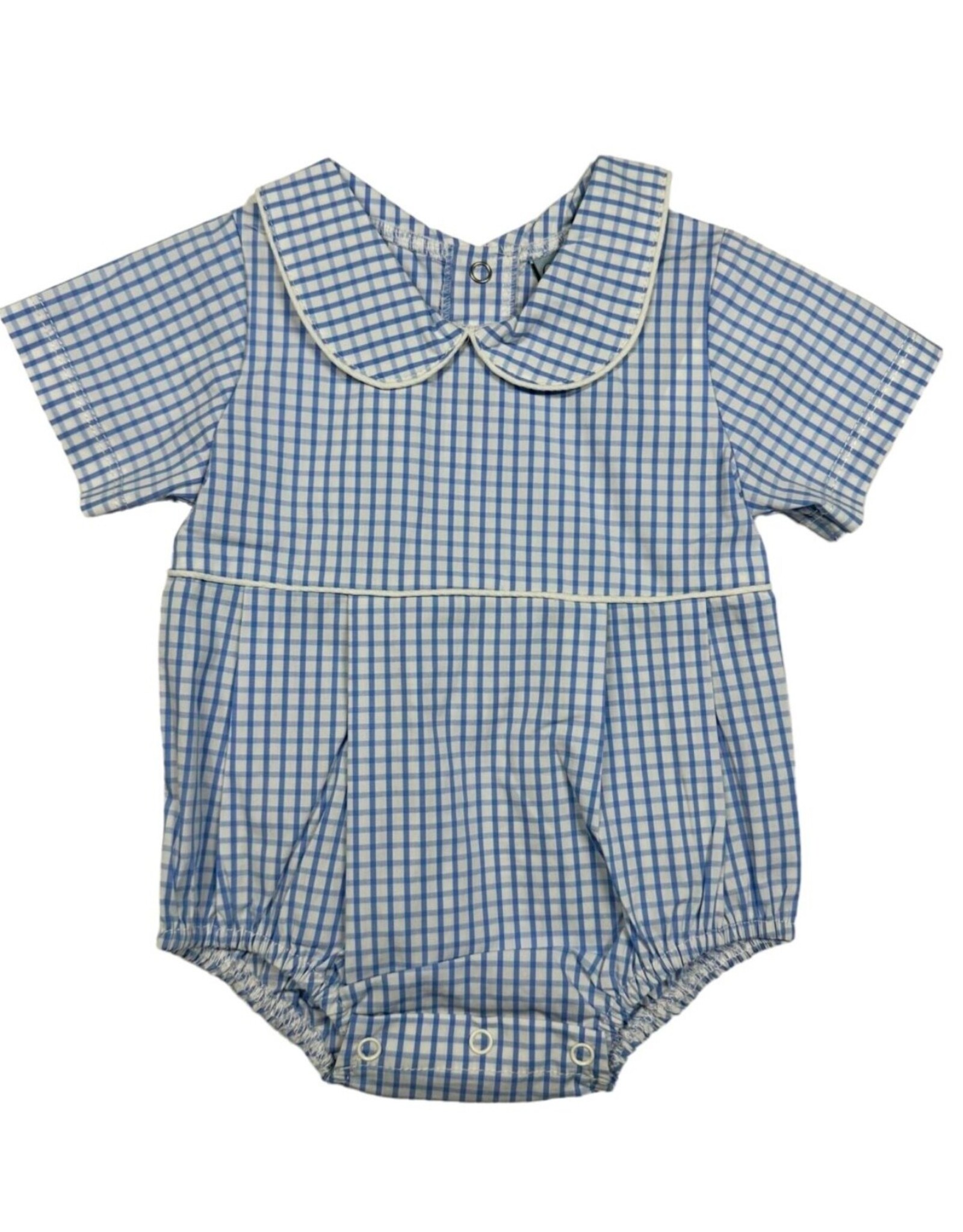 Three Sisters Three Sisters- Blue Windowpane Boys Bubble