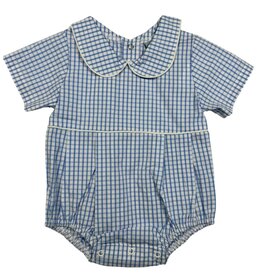 Three Sisters Three Sisters- Blue Windowpane Boys Bubble
