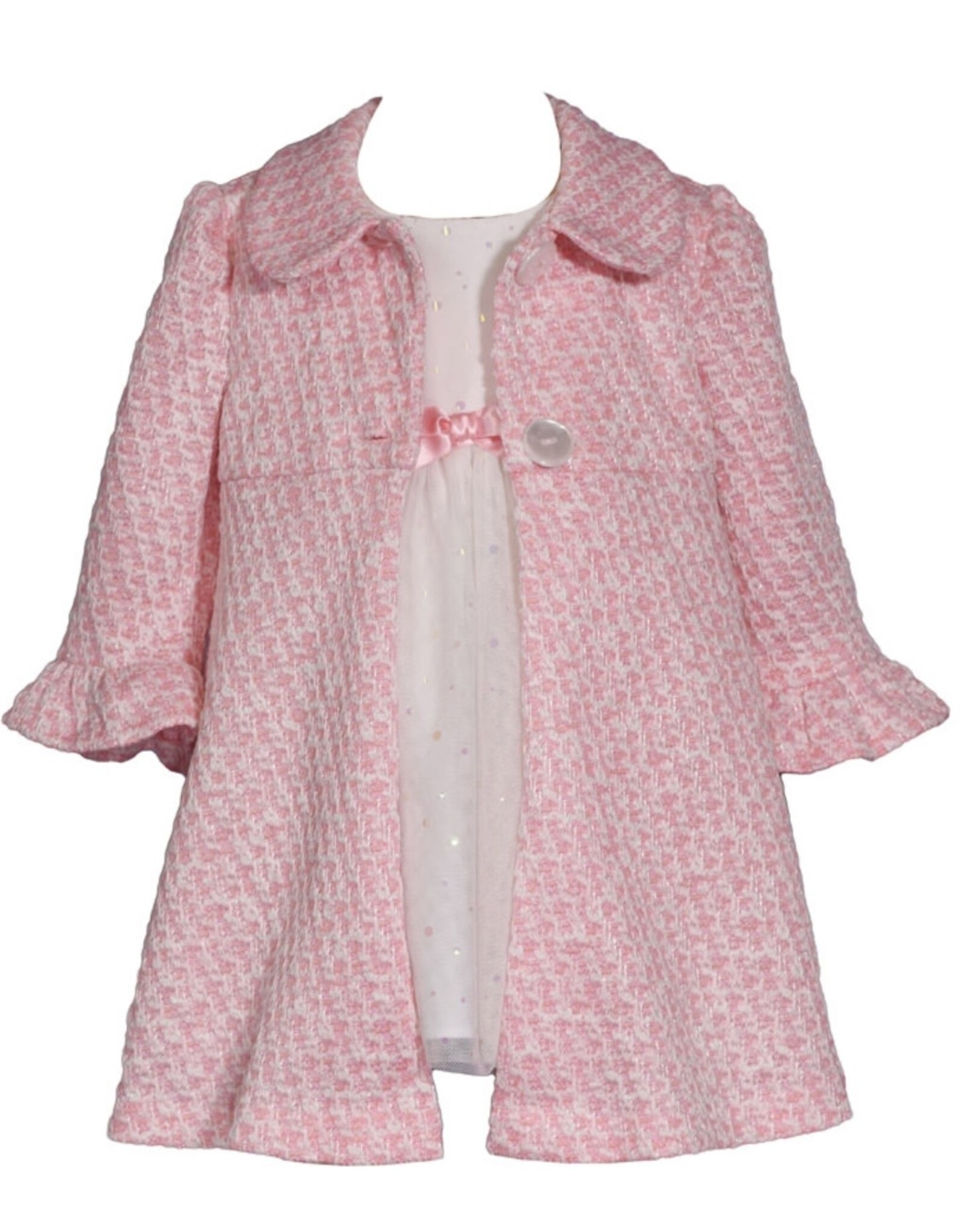 Bonnie  Jean Bonnie Jean- Clara Coat Set