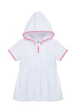 Little Me Little Me- Zip Swim Cover Up