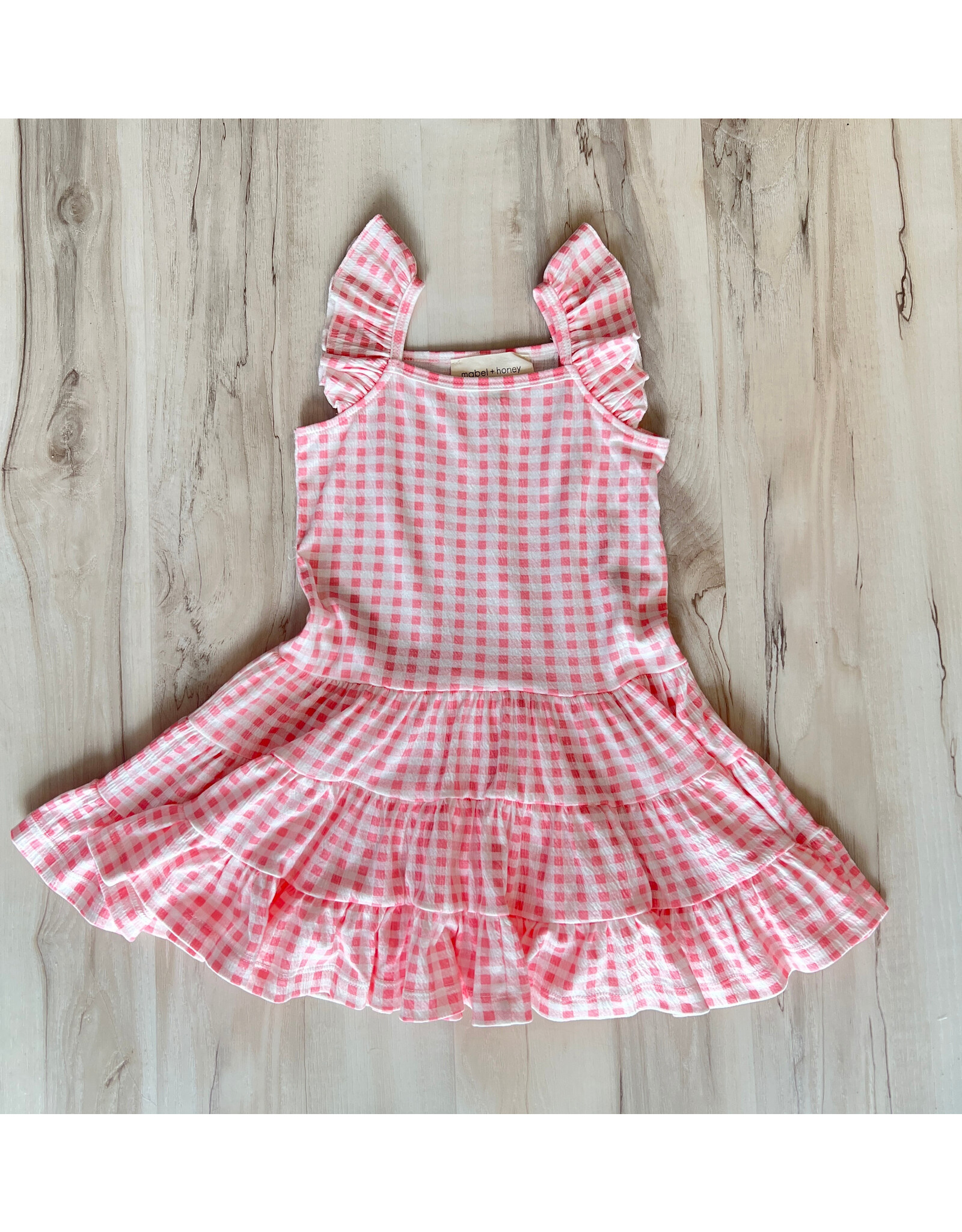 Mabel & Honey Mabel & Honey- Waffle Berry Dress