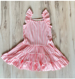 Mabel & Honey Mabel & Honey- Waffle Berry Dress