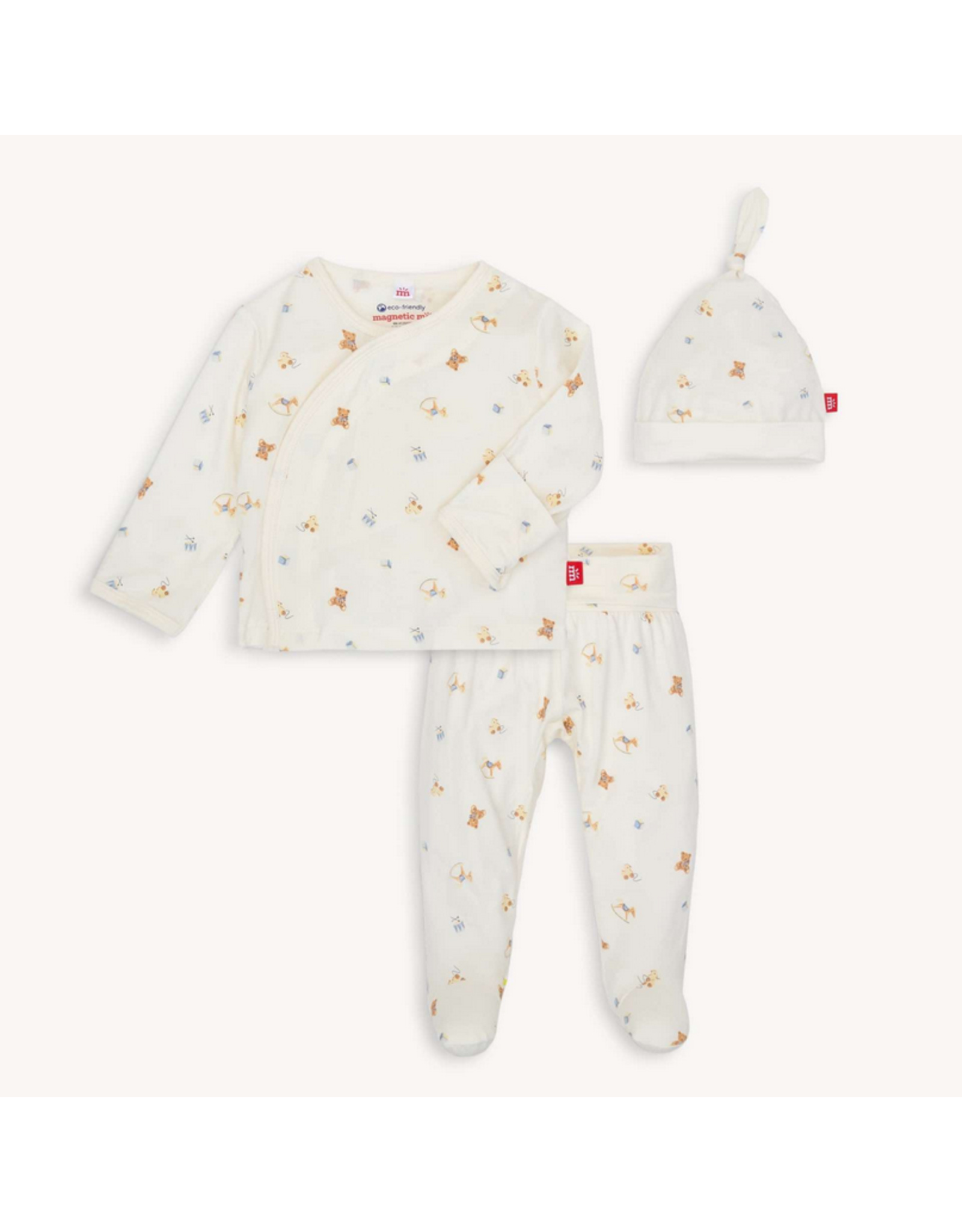 Magnetic Me Magnetic Me- Lullaby Lane Modal Magnetic Kimono & Hat Set