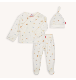 Magnetic Me Magnetic Me- Lullaby Lane Modal Magnetic Kimono & Hat Set
