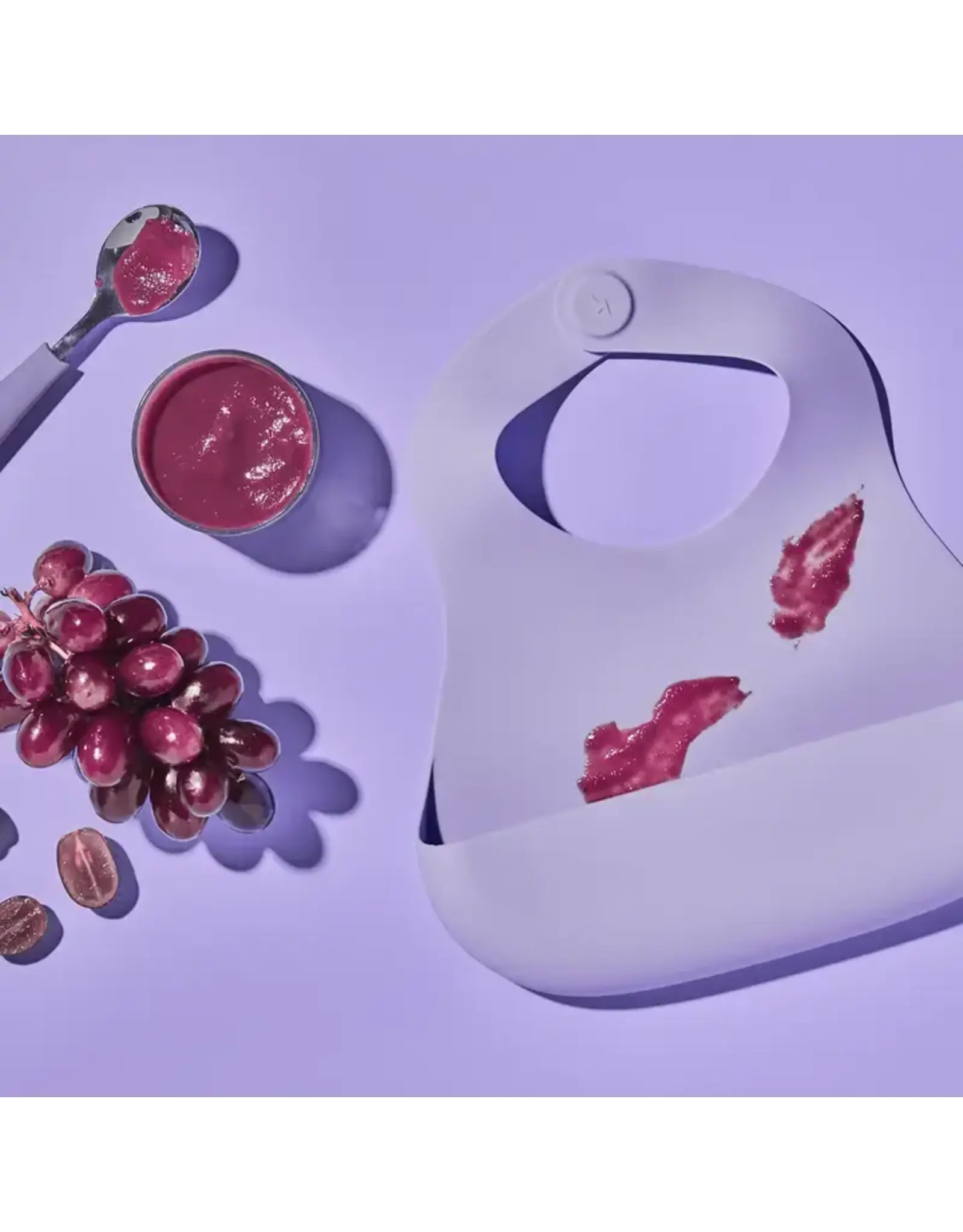 Babynetic Babynetic- Grape Magnetic Silicone Bib
