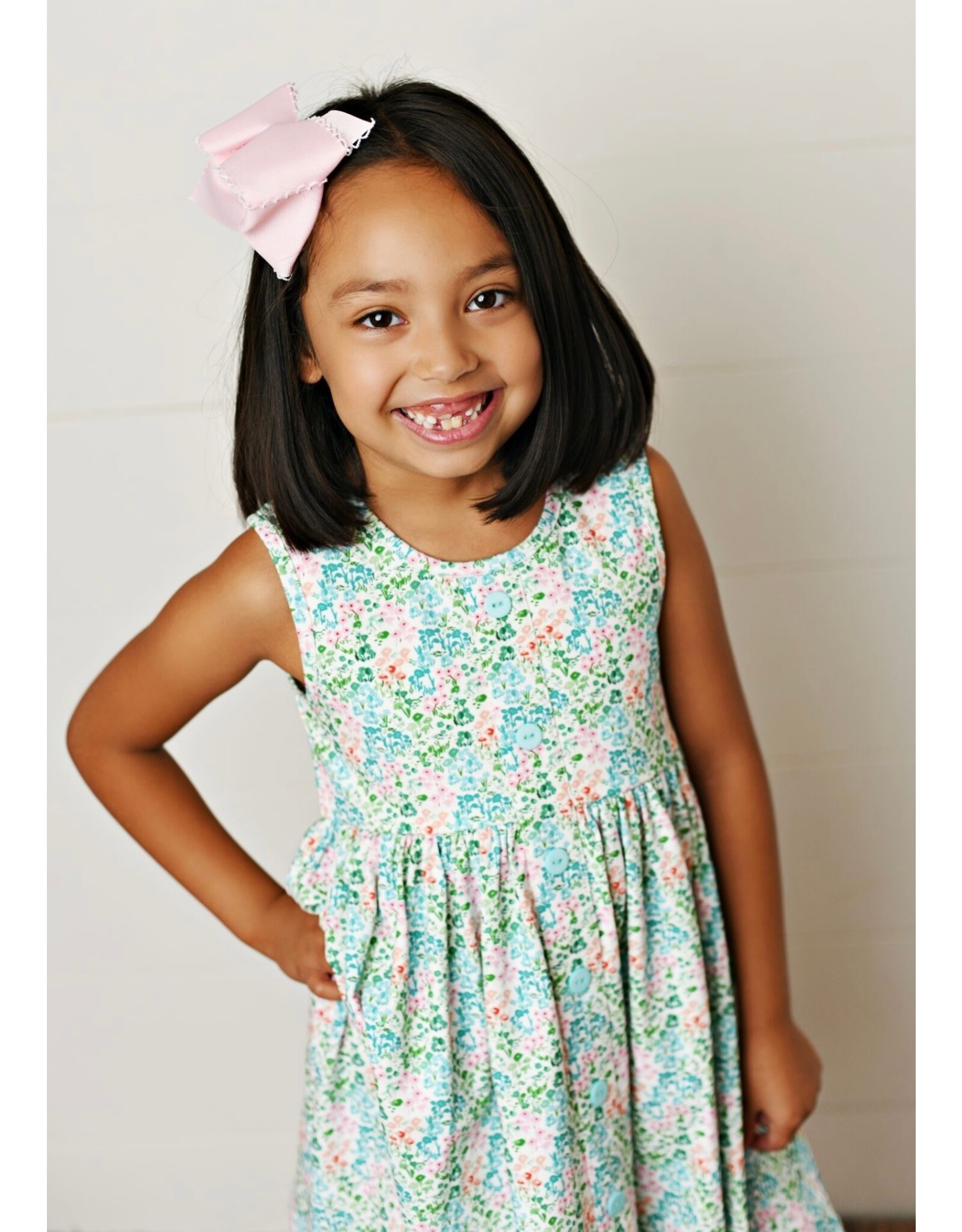 Swoon Baby Swoon Baby- Sea Breeze Bloom Prim Dress