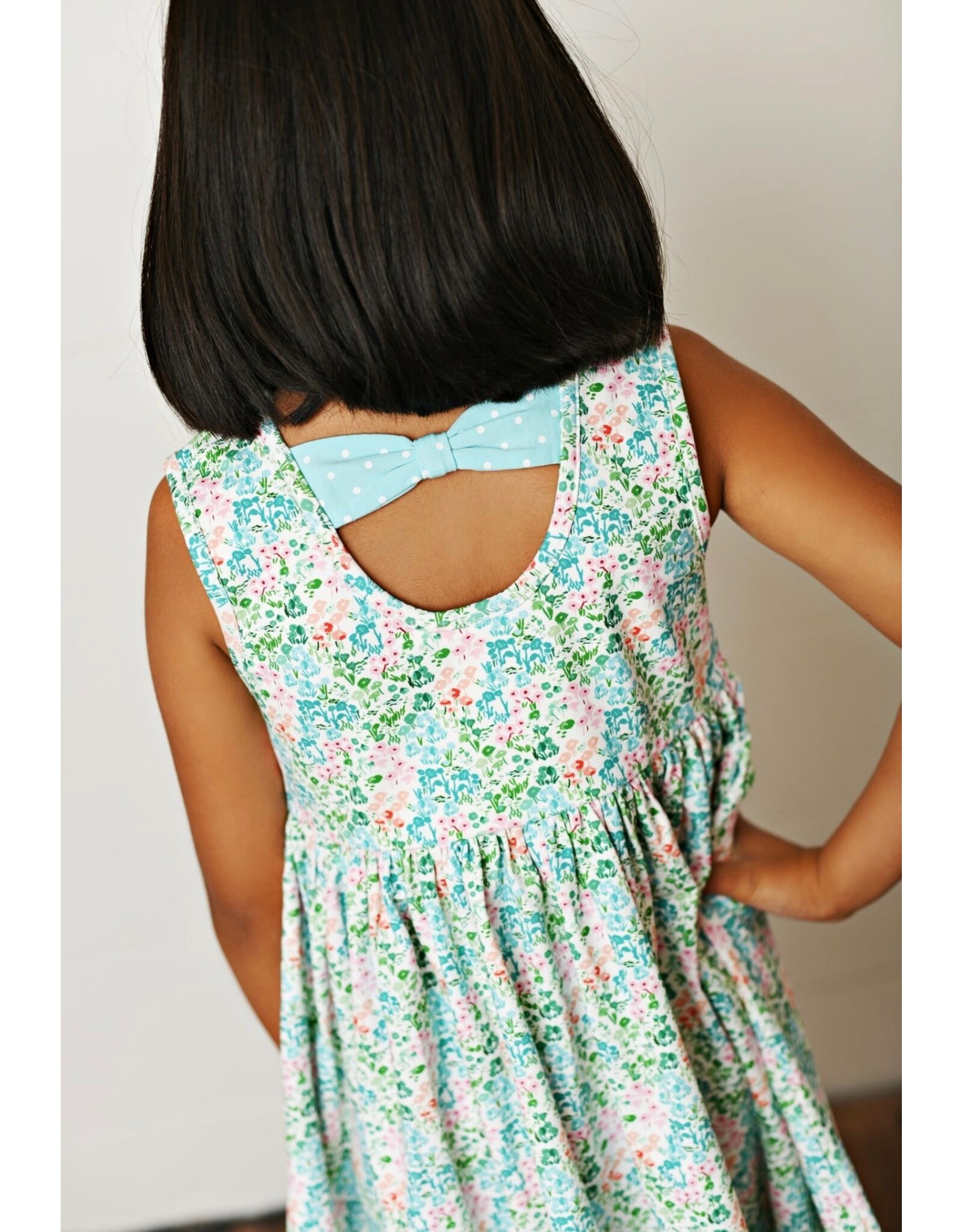 Swoon Baby Swoon Baby- Sea Breeze Bloom Prim Dress