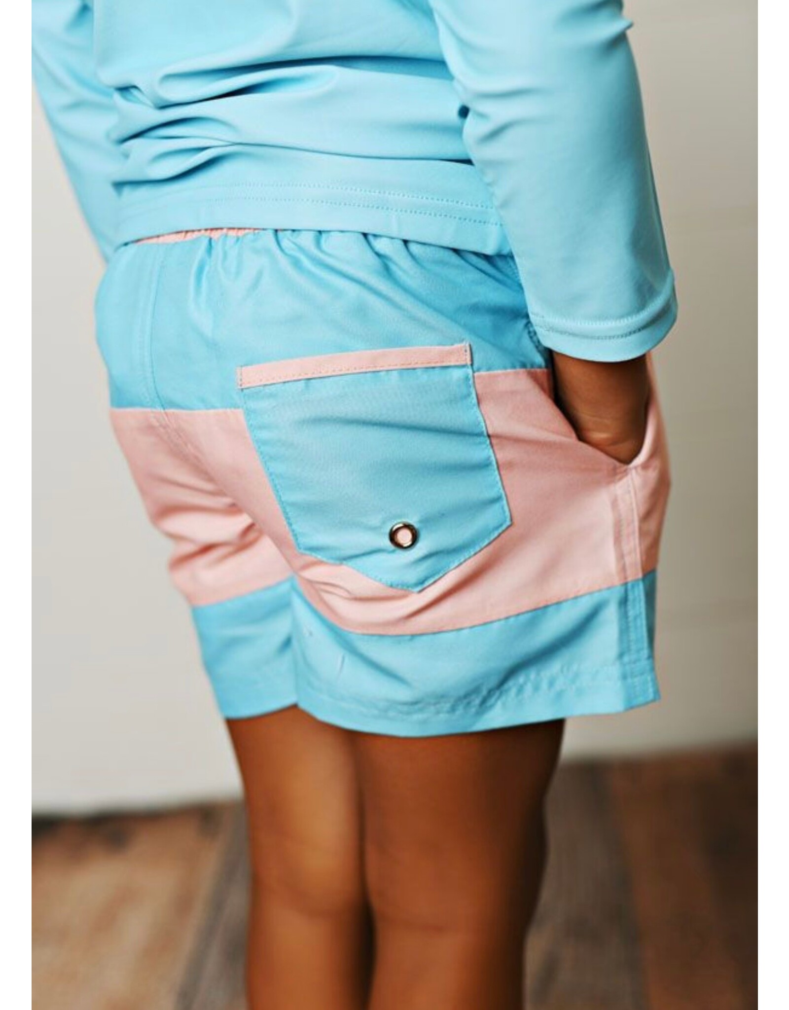 Swoon Baby Swoon Baby- Sea Breeze Swim Trunks