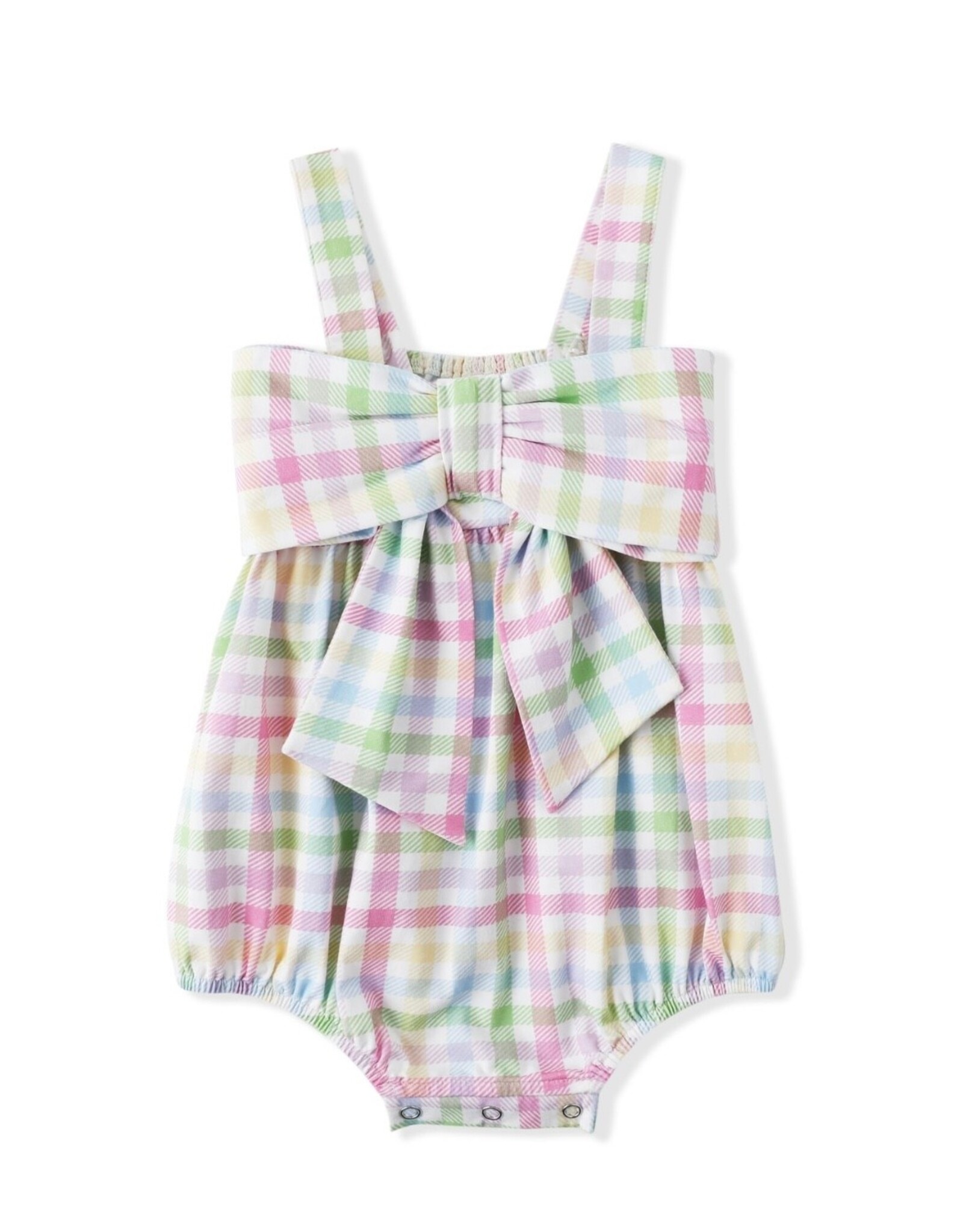 Swoon Baby Swoon Baby- Perfectly Plaid Bow Bubble