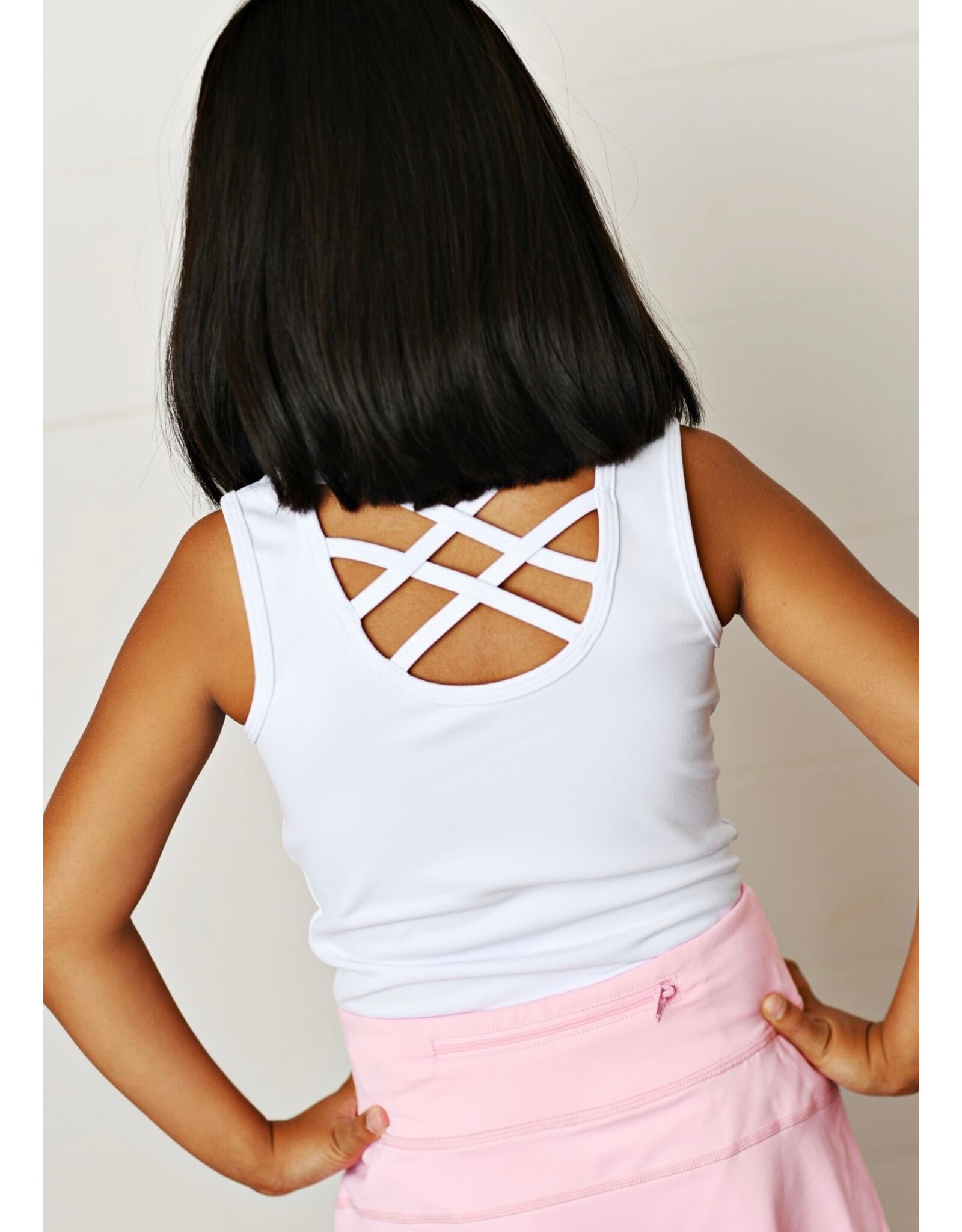Swoon Baby Swoon Baby- White Active Tank