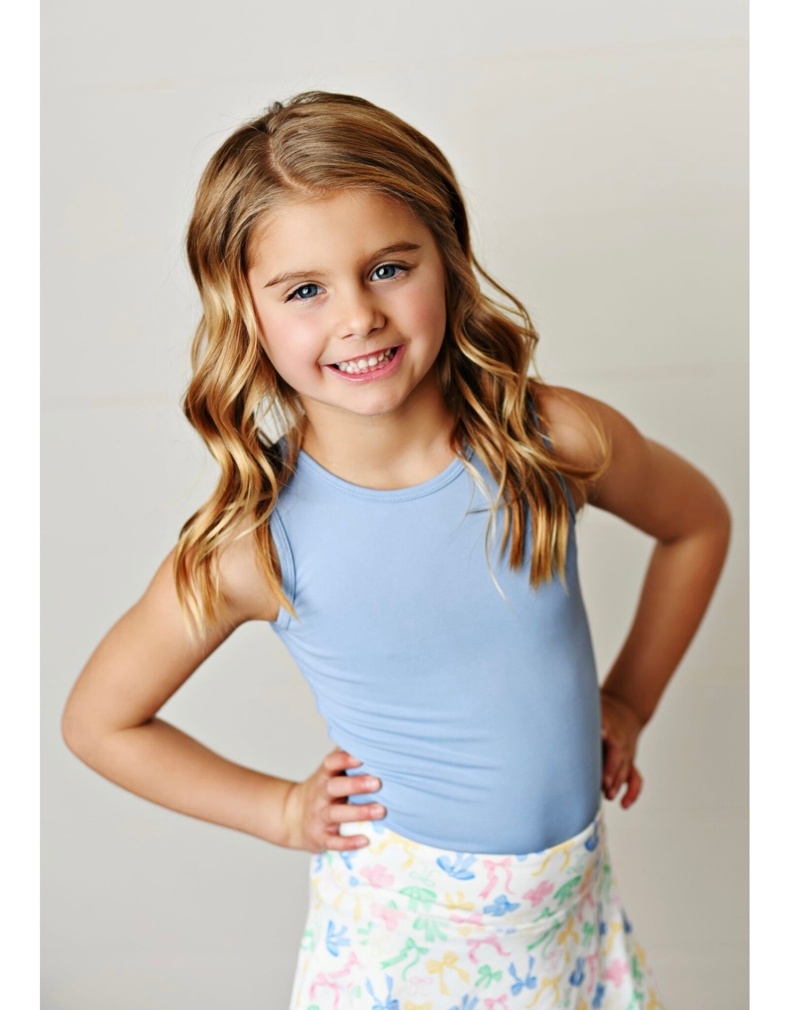 Swoon Baby Swoon Baby- Blue Active Tank