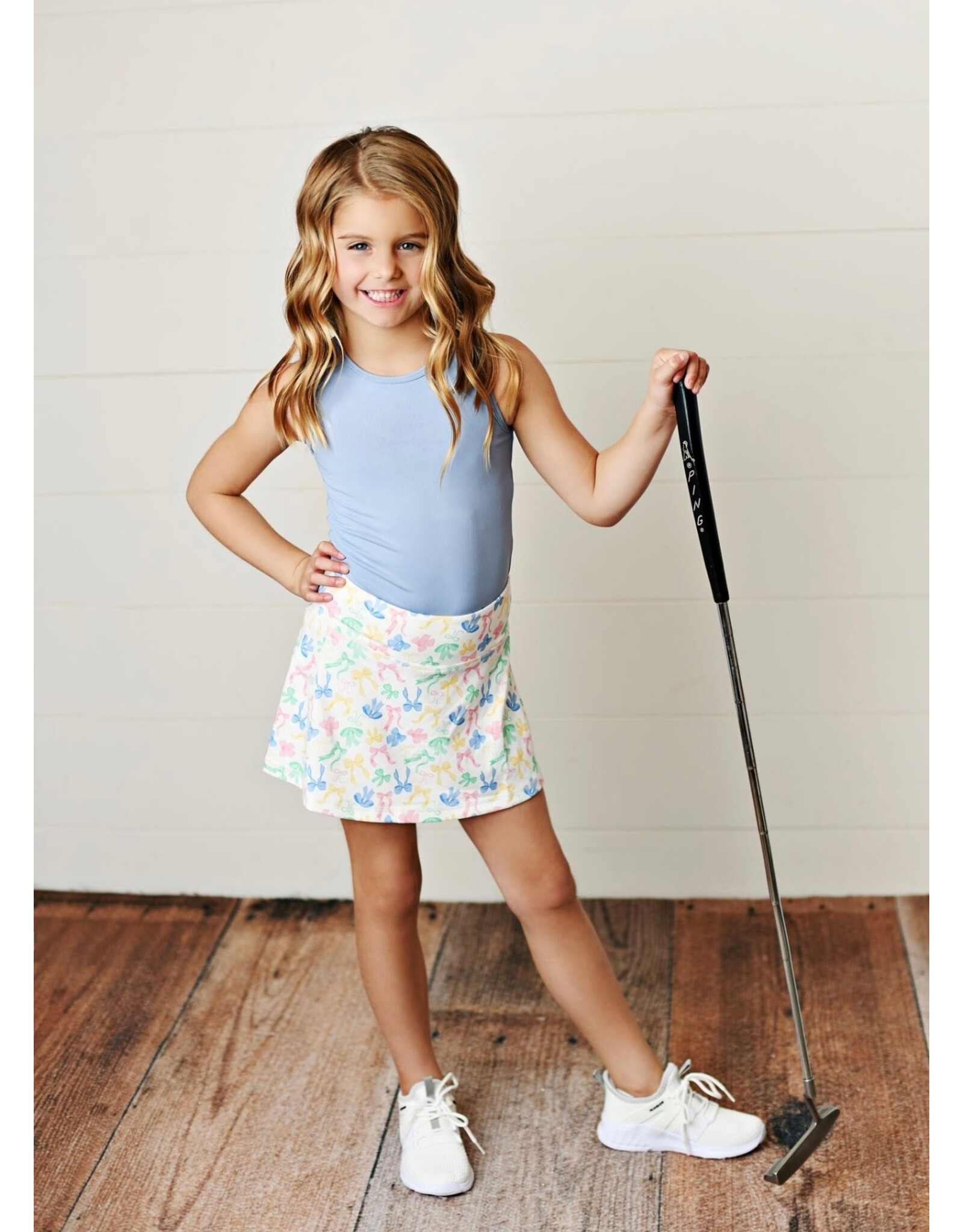 Swoon Baby Swoon Baby- Bow-tiful Active Tennis Skort
