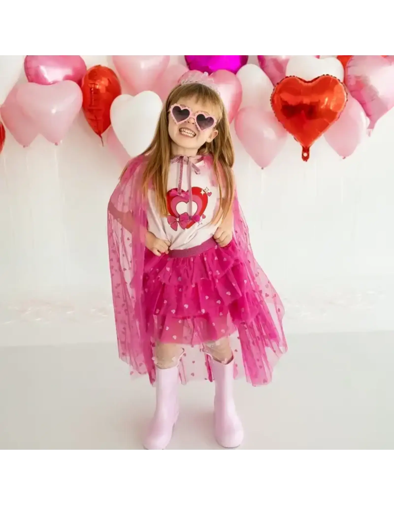 Sweet Wink- Bow Love Valentine's Shirt- Ballet