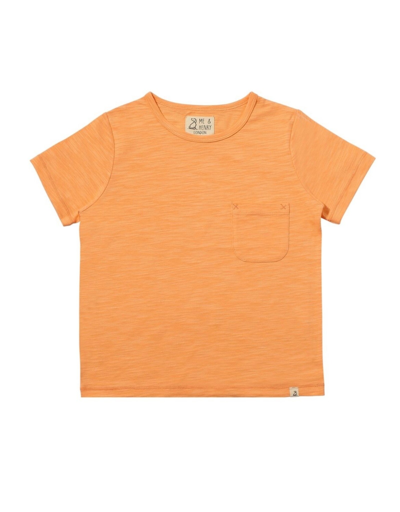 Me & Henry Me & Henry- Tangerine Slub Josh Tee