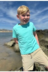 Me & Henry Me & Henry- Beige Pique Brian Cargo Shorts