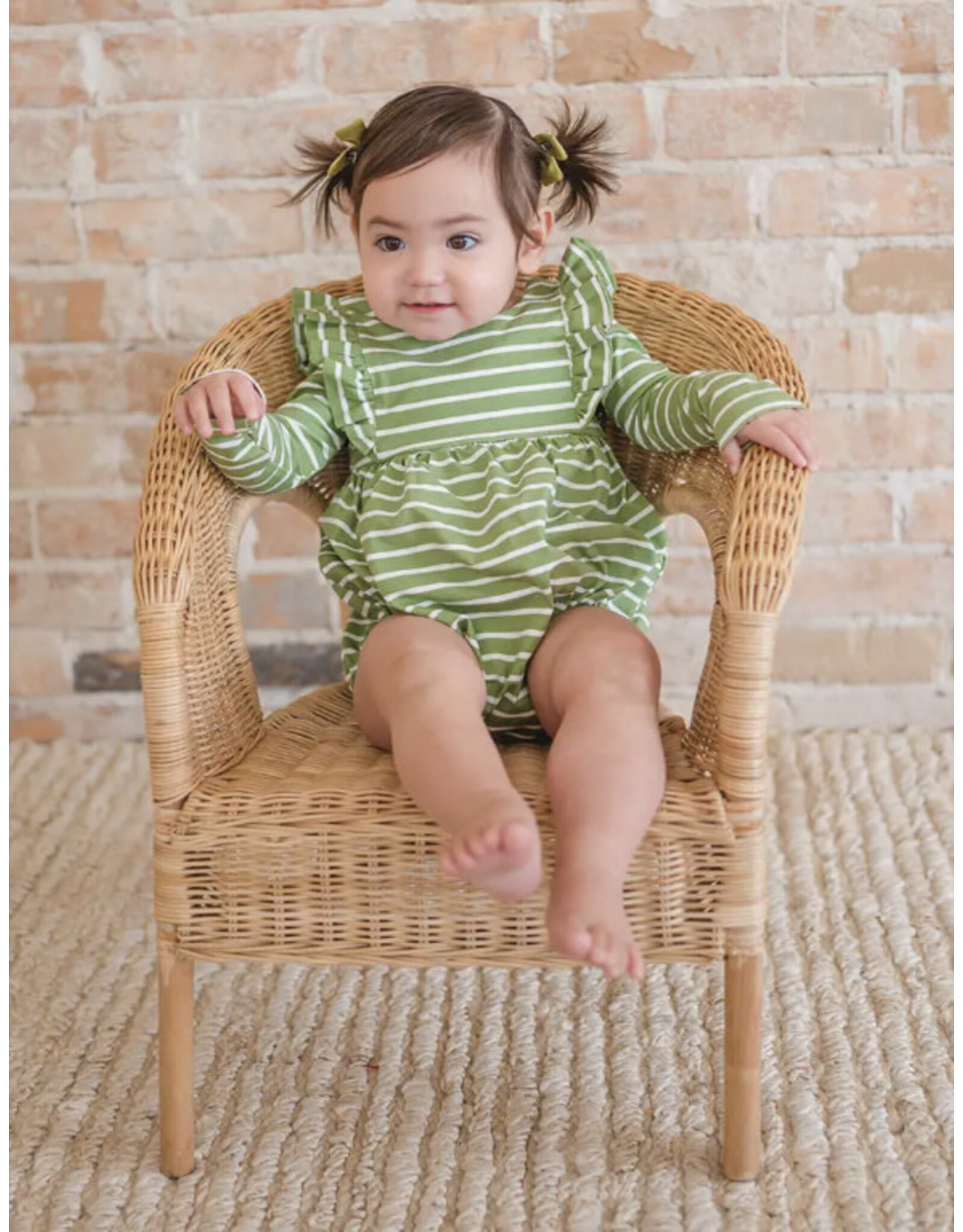 Ollie Jay Ollie Jay- Asparagus Stripe Bubble