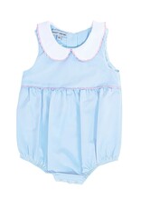 Sweet Dreams- Blue Bubble w/Pink Ric Rac Trim