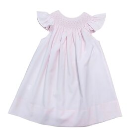 Sweet Dreams- Catherine Pearl Pink Smocked Dress