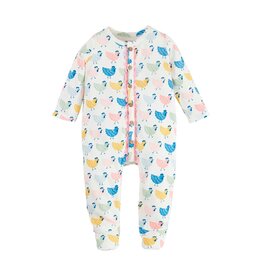 Mudpie Mud Pie- Chicken Print Sleeper
