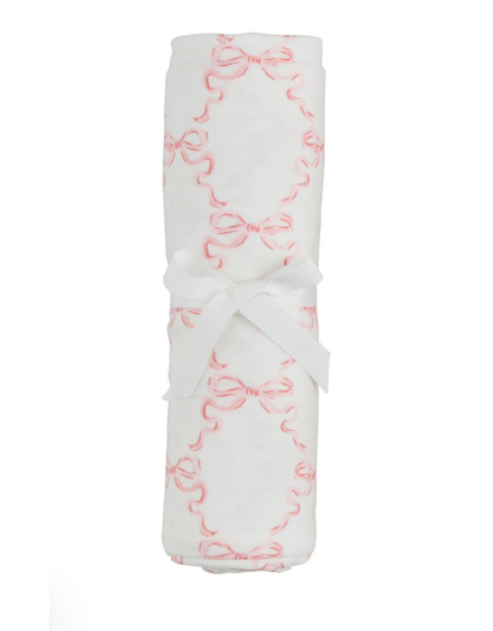 Mudpie Mud Pie- Bow Print Stretchy Swaddle