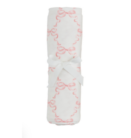 Mudpie Mud Pie- Bow Print Stretchy Swaddle