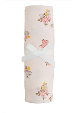 Mudpie Mud Pie- Pink Floral Stretchy Swaddle