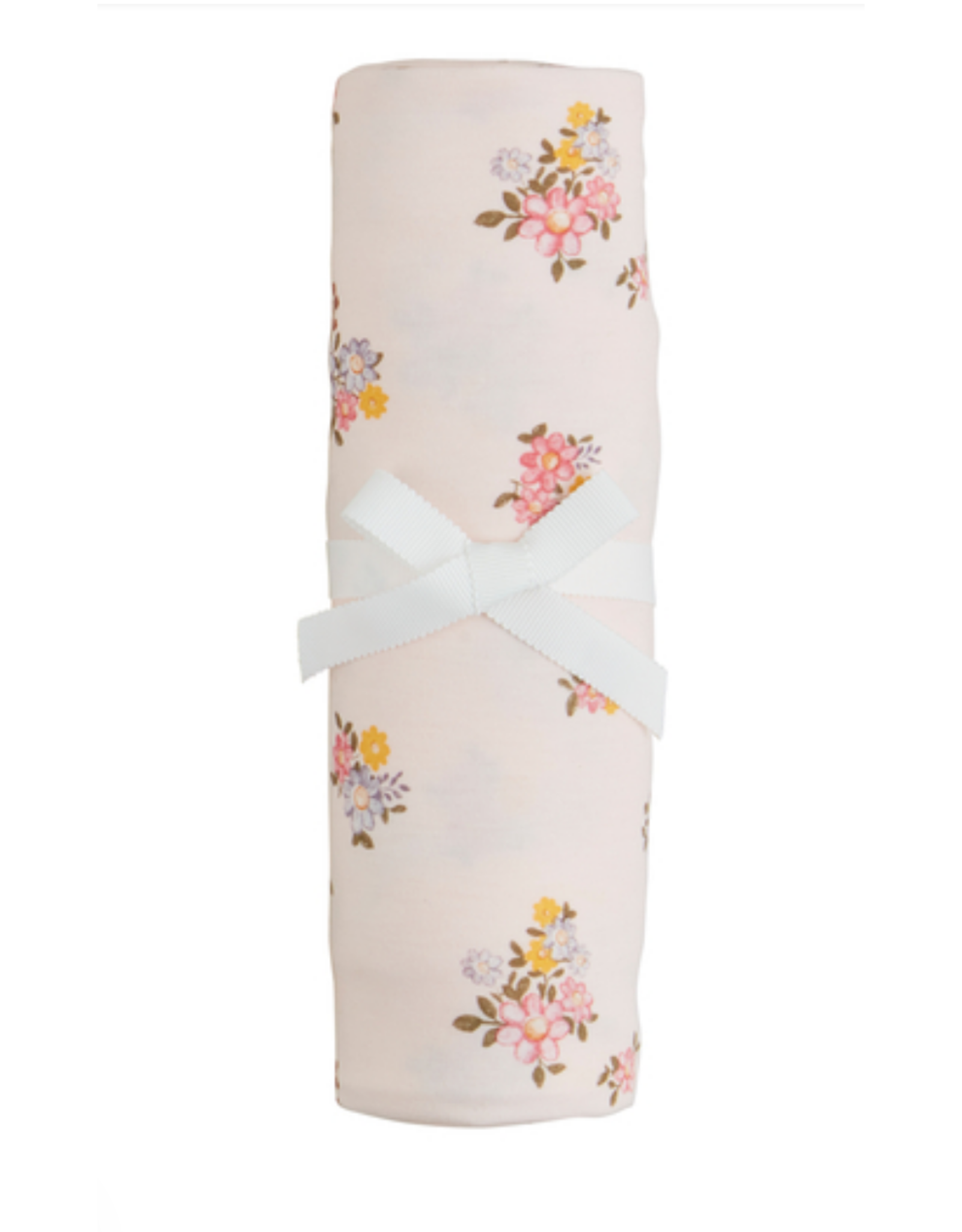 Mudpie Mud Pie- Pink Floral Stretchy Swaddle