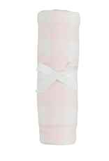 Mudpie Mud Pie- Pink Gingham Stretchy Swaddle
