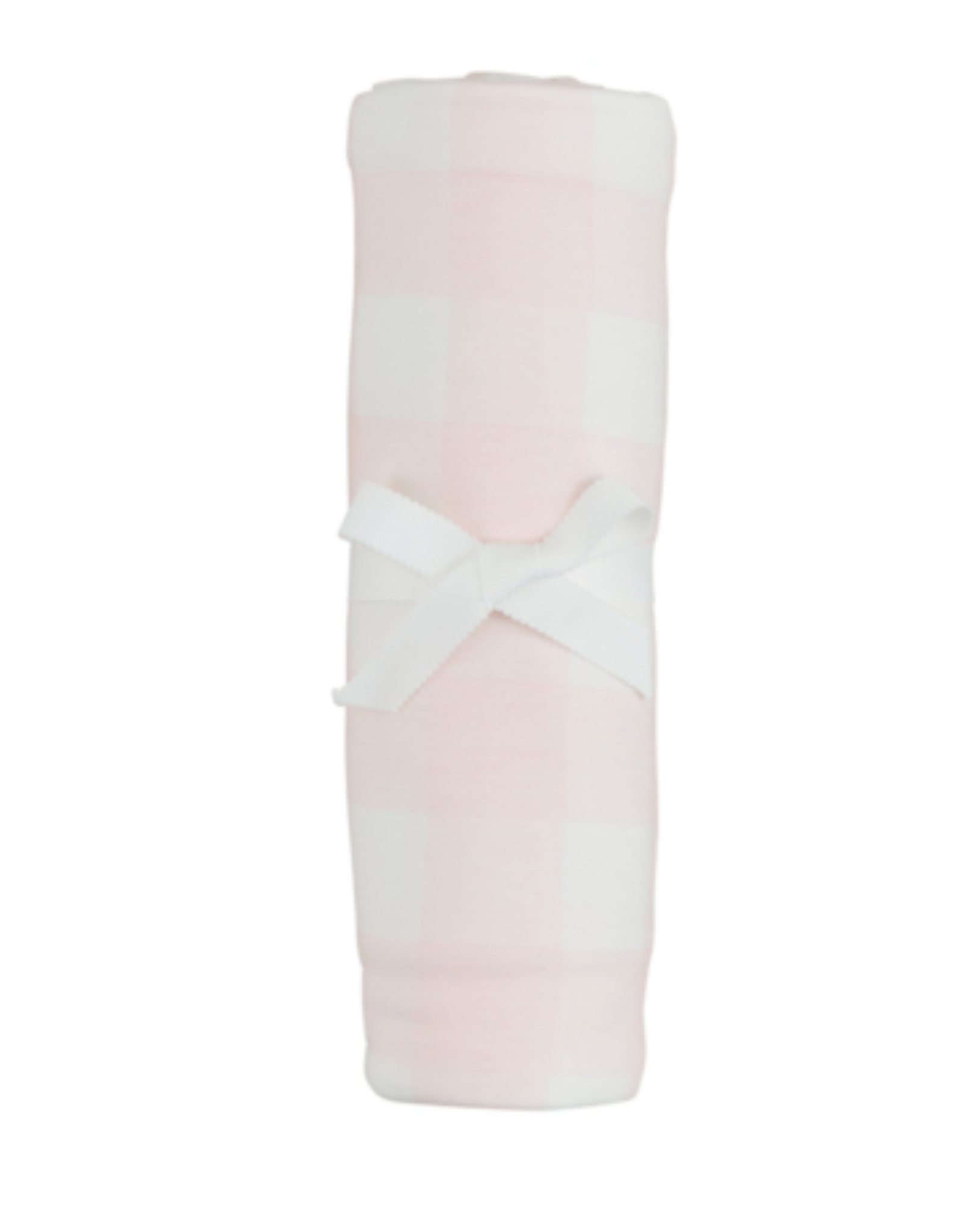 Mudpie Mud Pie- Pink Gingham Stretchy Swaddle