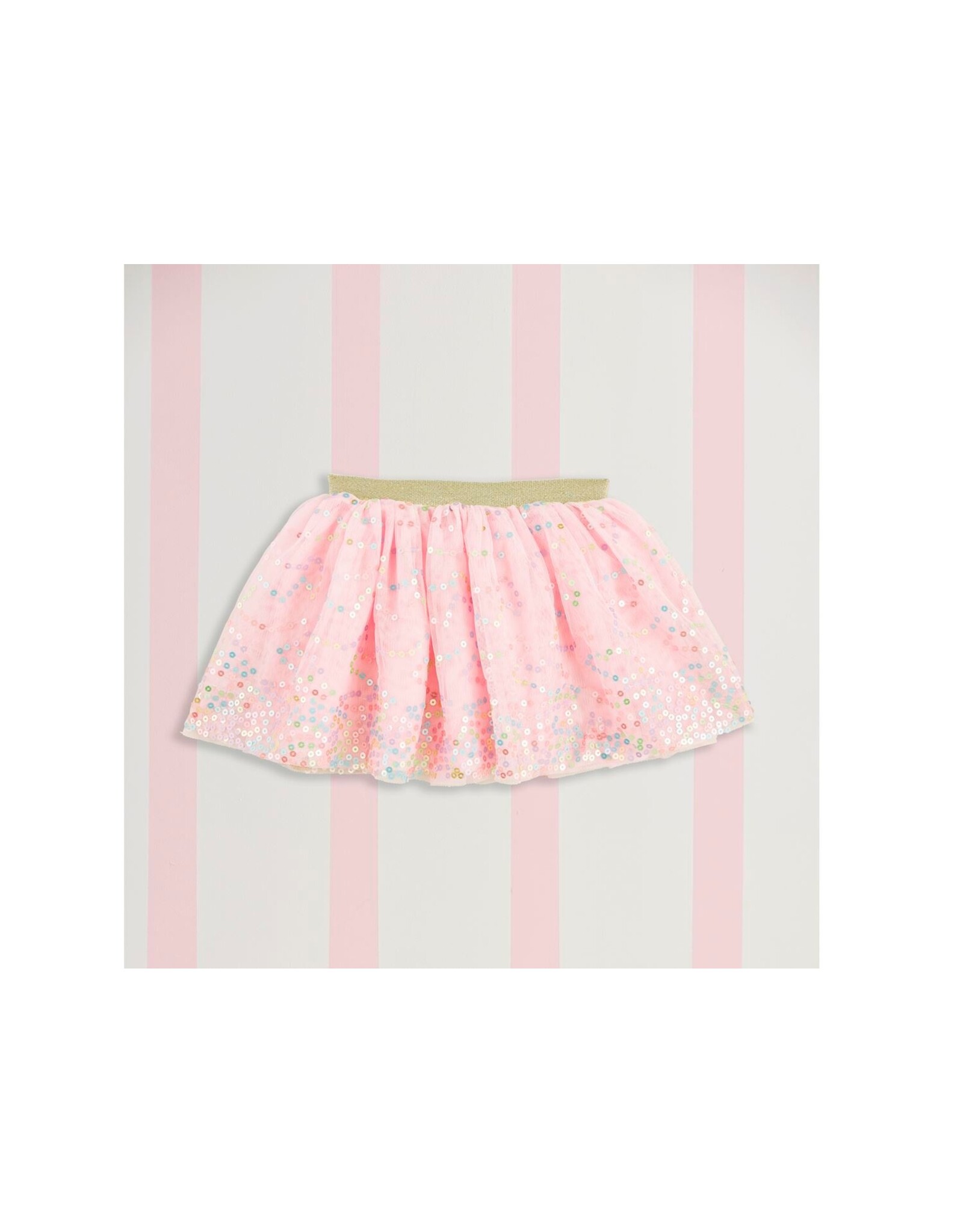 Mudpie Mud Pie- Pink Scattered Sequin Tutu