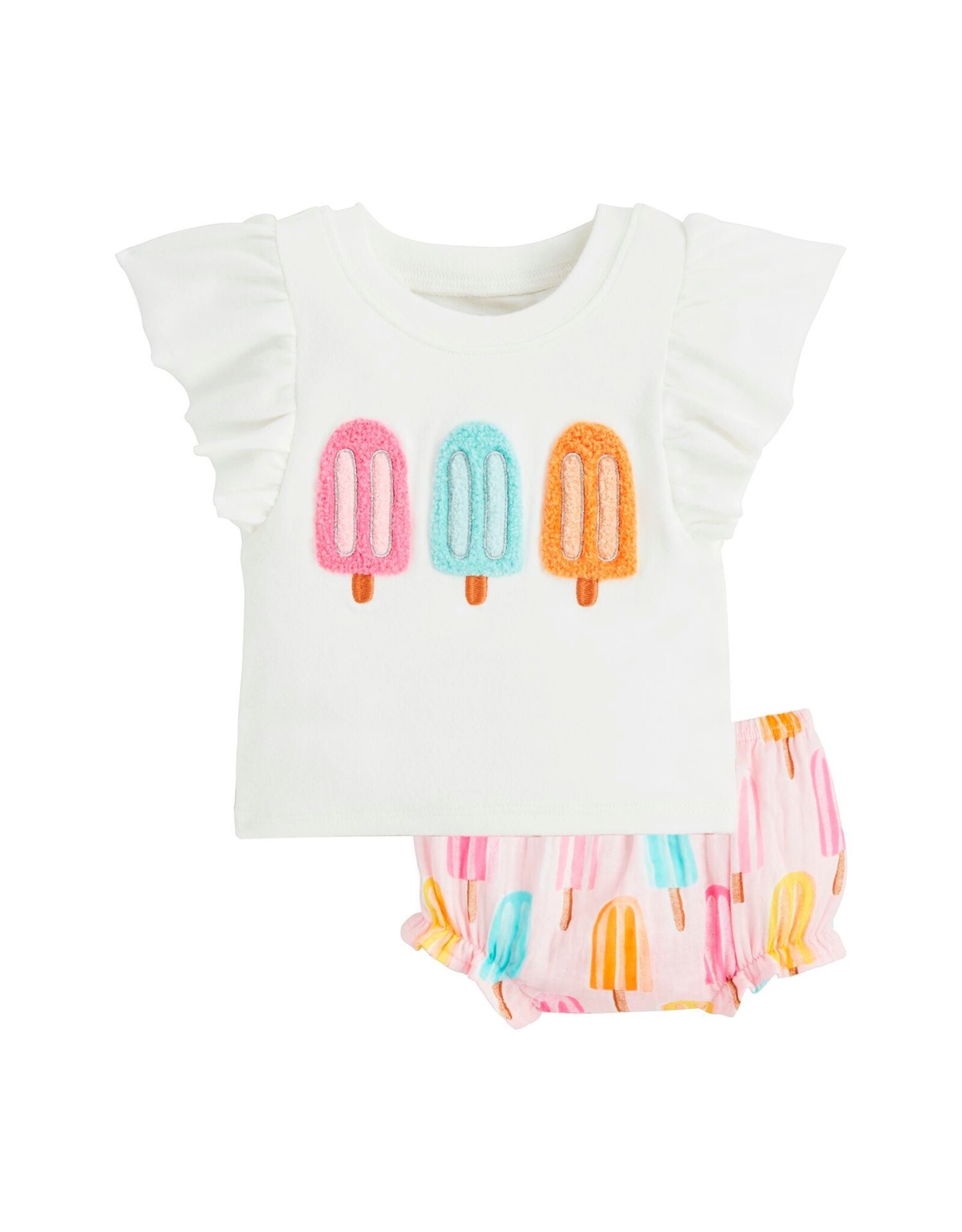 Mudpie Mud Pie- Popsicle Pinafore Set