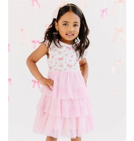 Sweet Wink- Ditsy Floral S/S Tutu Dress