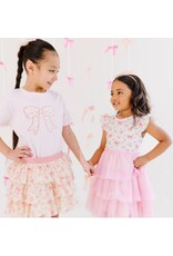 Sweet Wink- Ditsy Floral S/S Tutu Dress