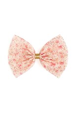 Sweet Wink- Ditsy Floral Tulle Bow Clip