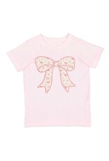 Sweet Wink- Ditsy Floral Bow Patch S/S TShirt