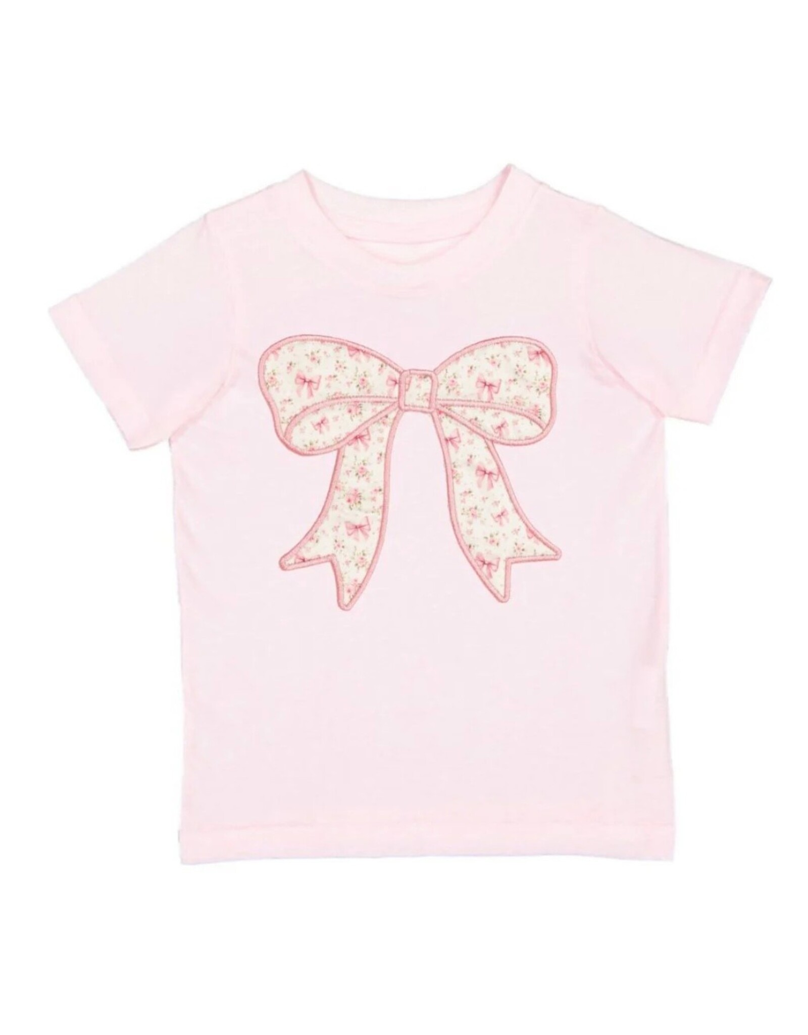 Sweet Wink- Ditsy Floral Bow Patch S/S TShirt